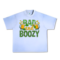 Grape Ice Bad And Boozy St. Patricks Urban Heavy Tee - BundleAndBundleShop