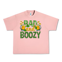Salmon Bad And Boozy St. Patricks Urban Heavy Tee - BundleAndBundleShop