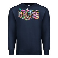 Navy Nurse Premium Sweatshirt - FaDigitalArtStudio