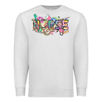 Oatmeal Heather Nurse Premium Sweatshirt - FaDigitalArtStudio