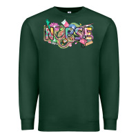 Sports Green Nurse Premium Sweatshirt - FaDigitalArtStudio