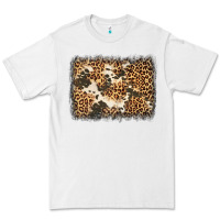 White distressed leopard cowhide background Premium Tee - Jasminsmagicworld