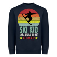 Navy ski kid like a regular kid but coolers Heavyweight Sweatshirt - Bettercallsaul
