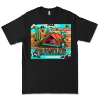 Black traveler tumbler Premium Tee - JahusDesignShop