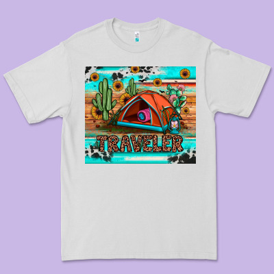 Traveler Tumbler Premium Tee Designed By Jahusdesignshop