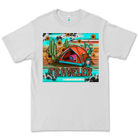 Dove Grey traveler tumbler Premium Tee - JahusDesignShop