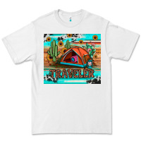 White traveler tumbler Premium Tee - JahusDesignShop