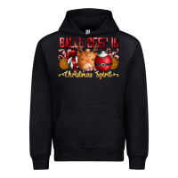 Black balls deep in christmas spirit Urban Hoodie - CowhideDigitalArt