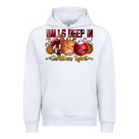 White balls deep in christmas spirit Urban Hoodie - CowhideDigitalArt