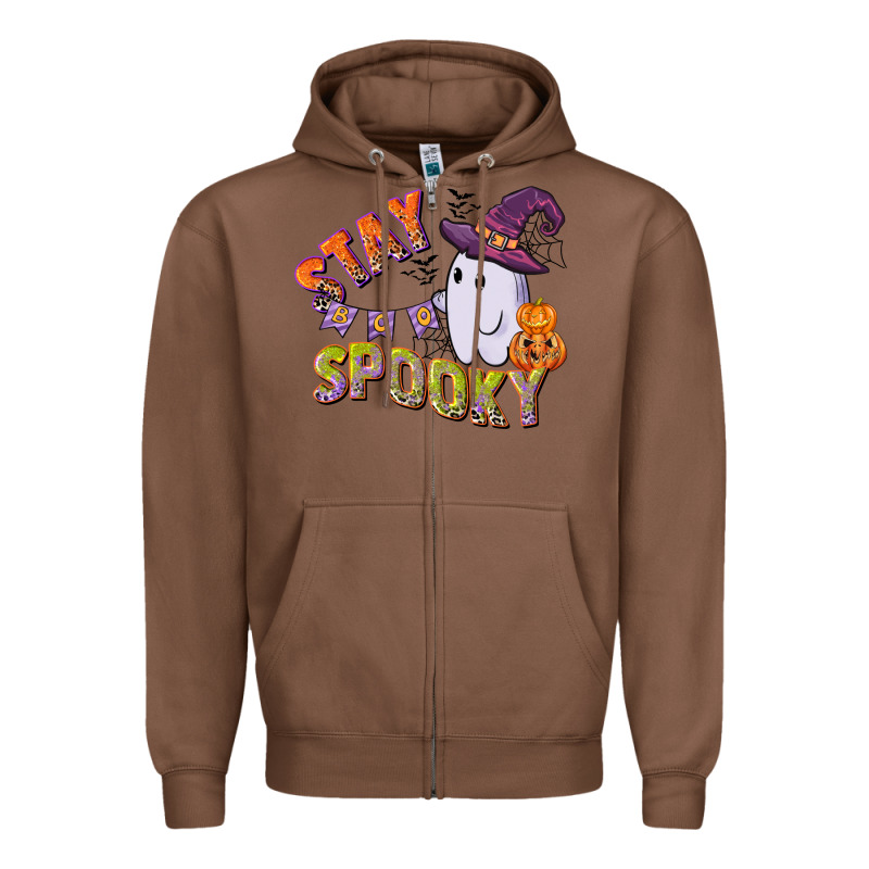 Stay Spooky Zipper Hoodie by CowGirlArtShop | Teevron