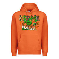 Carrot Kiss me i am irish St. Patrick's Day Premium Hoodie - CowGirlArtShop