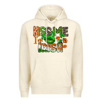 Sandshell Kiss me i am irish St. Patrick's Day Premium Hoodie - CowGirlArtShop