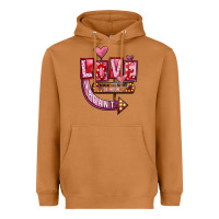 Meerkat Valentine's Day love vacant Heavyweight Hoodie - FaDigitalArtStudio