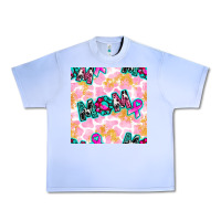 Grape Ice Breast Cancer Awareness Mom With Leopard Patterns Urban Heavy Tee - BundleAndBundleShop