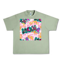 Oil Green Breast Cancer Awareness Mom With Leopard Patterns Urban Heavy Tee - BundleAndBundleShop