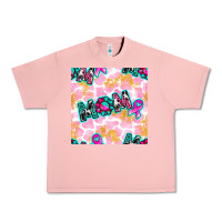 Salmon Breast Cancer Awareness Mom With Leopard Patterns Urban Heavy Tee - BundleAndBundleShop