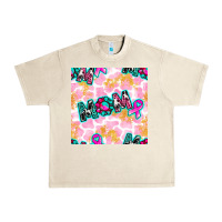 Sandshell Breast Cancer Awareness Mom With Leopard Patterns Urban Heavy Tee - BundleAndBundleShop