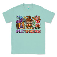 Seafoam hallothanksmas gnomies bbs Classic Tee - BundleAndBundleShop