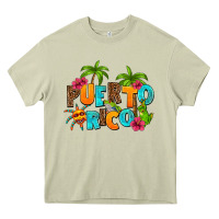 Mossy puerto rico Heavy Core Tee - AdoDesignShop