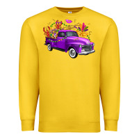 Lemon Mardi Gras Truck King's Cake Premium Sweatshirt - FaDigitalArtStudio