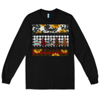 Black christmas trees and sunflowers Long Sleeve Tee - Jasminsmagicworld