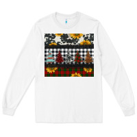 White christmas trees and sunflowers Long Sleeve Tee - Jasminsmagicworld