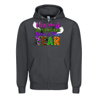 Smoke the most spooktacular time of the year Zipper Hoodie - CowGirlArtShop