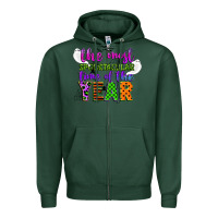 Sports Green the most spooktacular time of the year Zipper Hoodie - CowGirlArtShop