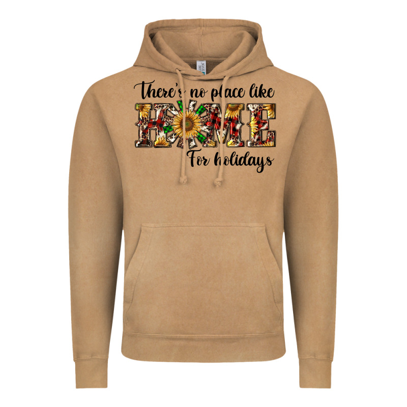 There's No Place Like Home For Holidays Vintage Hoodie by RanaPortraitStore | Teevron