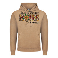 Vintage Coffee there's no place like home for holidays Vintage Hoodie - RanaPortraitStore