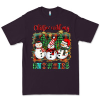 Plum chillin with my snowies Premium Tee - BarkalooDesign