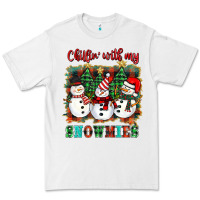White chillin with my snowies Premium Tee - BarkalooDesign