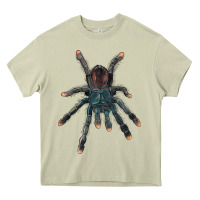 Mossy Pink Toe Tarantula Heavy Core Tee - LillyAllenDesigns