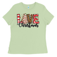 Matcha love christmas tree cake Ladies Tee - Jasminsmagicworld