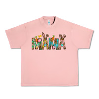 Salmon Easter Mama Urban Heavy Tee - BundleAndBundleShop