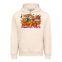 Sandshell Thanks A Latte Autumn Vibes Urban Hoodie - CowhideDigitalArt
