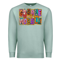 Seafoam Gobble Till You Wobble Premium Sweatshirt - FaDigitalArtStudio