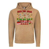 Deck The Halls And Not Your Family Vintage Hoodie | Teevron