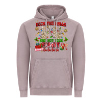 Vintage Zinc deck the halls and not your family Vintage Hoodie - MaliasSmallBusiness