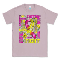 Lilac breast cancer softball ribbon love cure fight bbs Classic Tee - BundleAndBundleShop