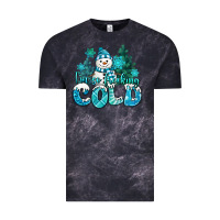 Cloud Black im so freaking cold snowman Vintage Tee - MaliasSmallBusiness