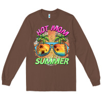 Chestnut hot mom summer Long Sleeve Tee - BarkalooDesign