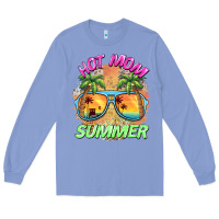 Colony Blue hot mom summer Long Sleeve Tee - BarkalooDesign