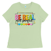 Matcha be real not perfect Ladies Tee - NancyCooperArtShop
