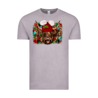 Vintage Zinc highland cow christmas Vintage Tee - JahusDesignShop