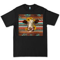Black western sunflowers gemstone heifer Premium Tee - Jasminsmagicworld