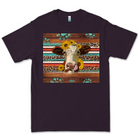 Plum western sunflowers gemstone heifer Premium Tee - Jasminsmagicworld