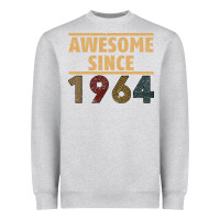 Heather Grey Awesome Since 1964 Heavyweight Sweatshirt - Bettercallsaul