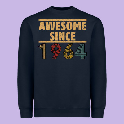Awesome Since 1964 Heavyweight Sweatshirt Designed By Bettercallsaul