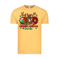 Vintage Mustard i have ocd obsessive christmas disorder Vintage Tee - MaliasSmallBusiness